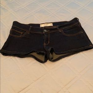 Gilly Hicks Dark Wash Shorts